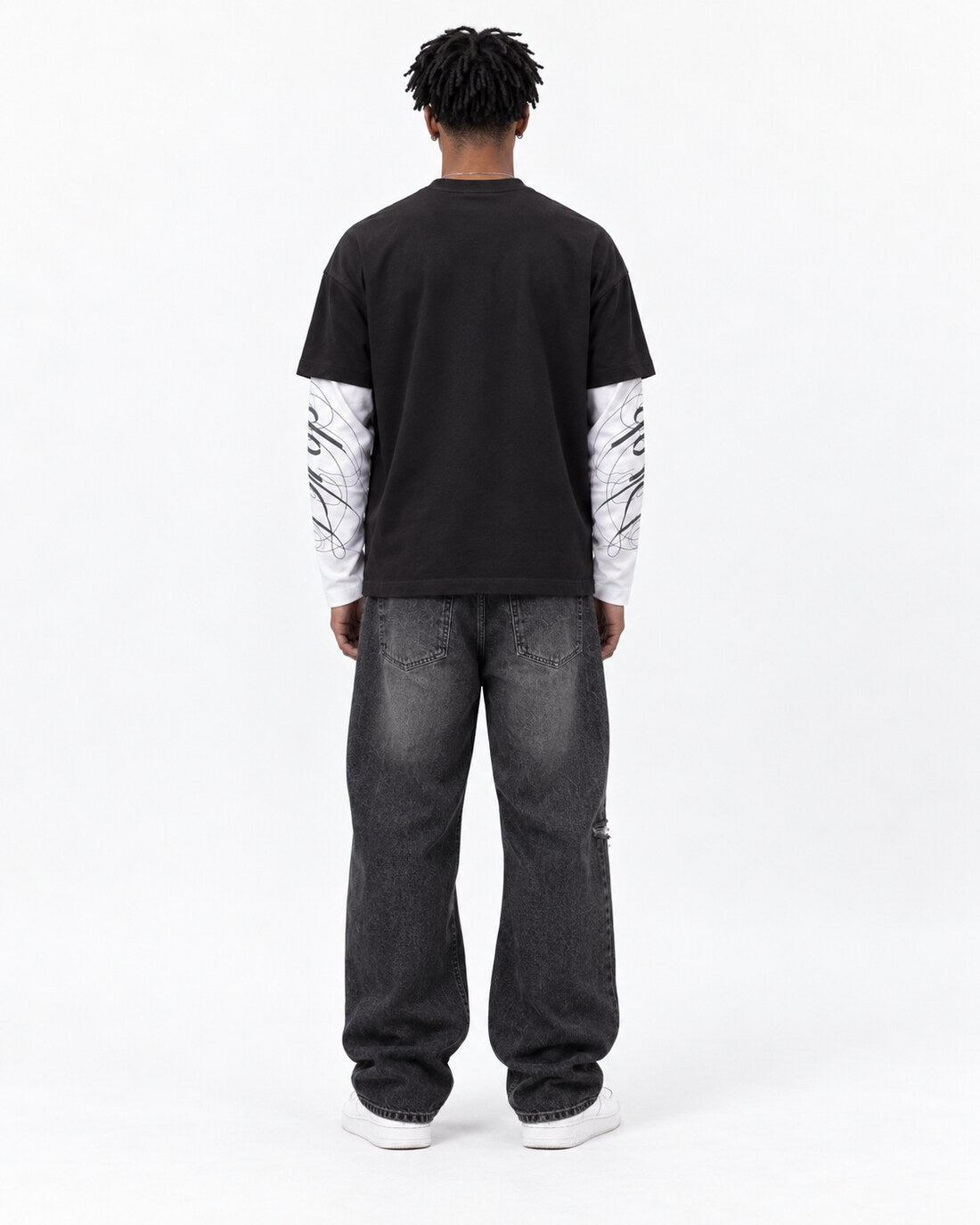 Heritage Long Sleeve — back view on model
